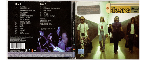 Fo The Doors 2 Cd Live In Vancouver 1970 2010 Ricewithduck