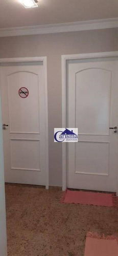 Imagem 20 de 30 de Sobrado Com 4 Dormitórios, Sendo 3 Suítes, À Venda, 310 M² Por R$ 1.500.000 - Vila Assunção - Santo André/sp - So0840