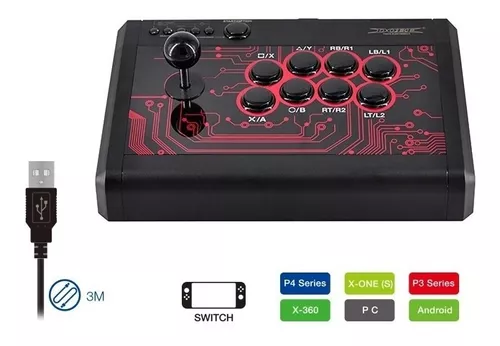 Arcade Joystick 7 en 1 para PS4 Switch Xbox One 360 PC Android PS3