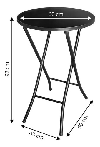 Jogo De Mesa Bistrô Com 2 Banquetas Altas Dobraveis Em Aço