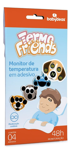 Termofriends ® Termômetros Adesivos Originais - 4 Cartelas