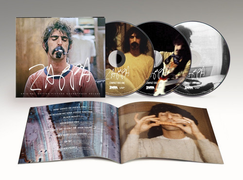 Frank Zappa Original Motion Soundtrack Deluxe 3 Cd Nuevo Imp