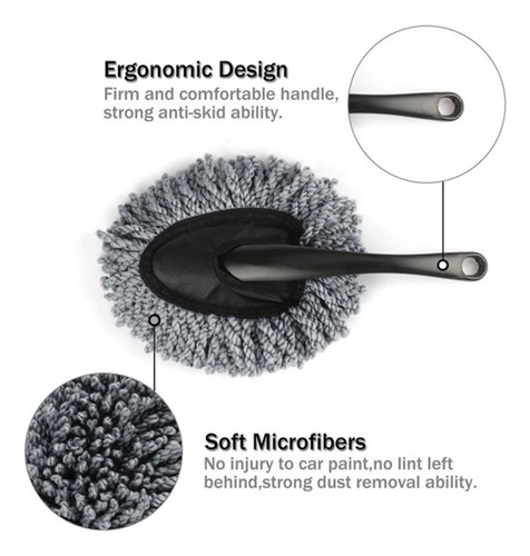 Cómodo Sacudidor Limpiador De Microfibra 4 Piezas