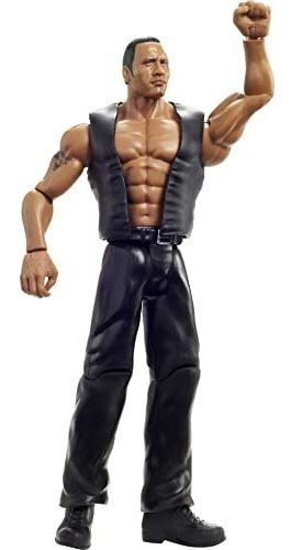 Wwe Basic The Rock Action Figura, Coleccionable De 6 Ygsww