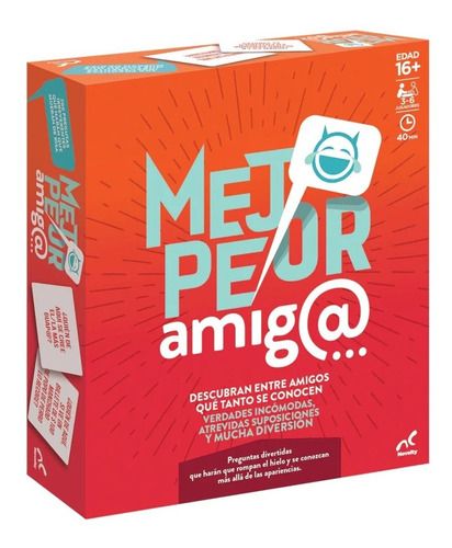 Mejor Peor Amig@ Verdades Incómodas Novelty +16 Años