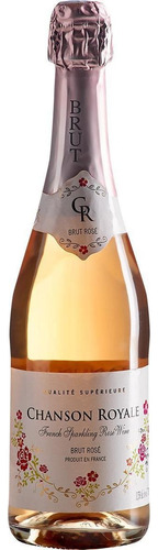 Vinho Espumante Frances Chanson Royale Brut Rosé - 750ml