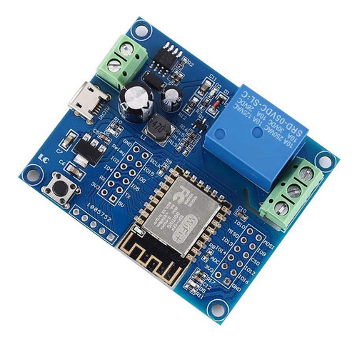 Módulo Controlador De Relé Wifi 10x, Cable Esp8266 De 5 V, 8