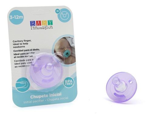  Chupete Inicial 3-12 Meses Silicona Soothie  Baby Innovation