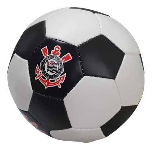 Brinquedo Mini Bola De Futebol Macia Bebê Corinthians N°2