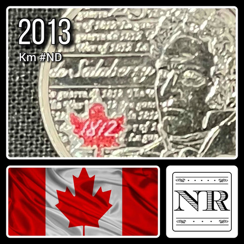 Canada - 25 Cents - Año 2013 - De Salaberry - Km #nd - Color