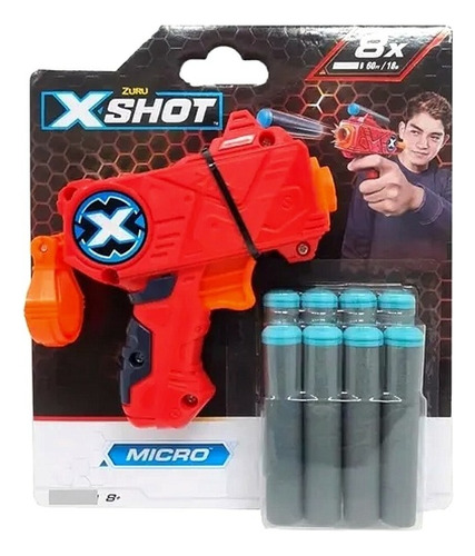 Pistola X-shot Micro Lanza Dardos Suavs Juguete Niño Arma Is