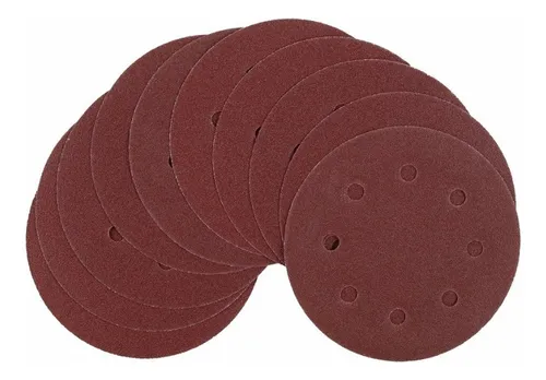 comprar Disco De Lixa 180mm Grão 120 C\u002F 10pç P\u002F Lixadeira Wbr Wagner