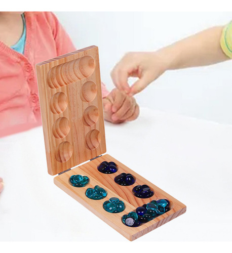 V Juegos Familiares De Madera, Juego De Mesa Mancala, Juego