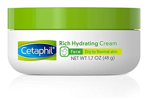 Crema De Noche Hidratante Rica En Cetaphil Con Acido Hialur