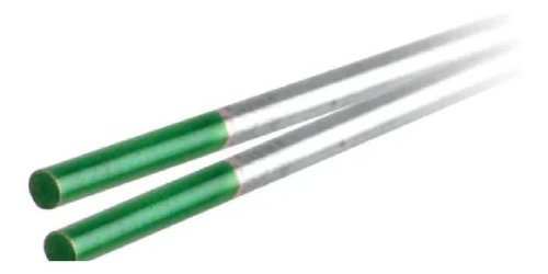 Electrodo De Tungsteno 1.6 Mm X 175mm Punta Verde X 1 Uni