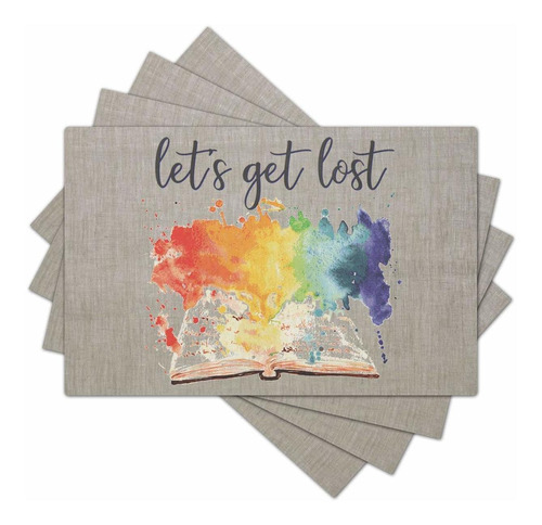 Bleu Reign Brgiftshop Rainbow Watercolor Reading Lets Get Lo