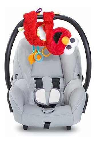 Sesame Street Elmo Travel Buddy Plush Carrito Para Llev...