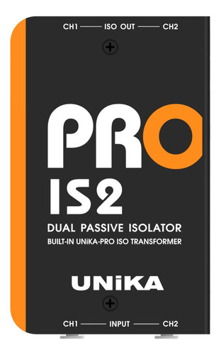 Caja Directa Pasiva Splitter Profesional Estereo Unika Is2 #