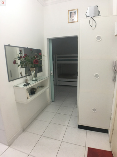 Imagem 6 de 11 de Apartamento À Venda - 1 Dormitório Sendo Suíte - Vista Para O Mar - Sacada - Praia Das Pitangueiras - Guarujá/sp - Ap05922 - 69528651