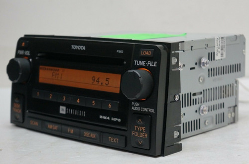 Radio Toyota 4runner 2006 2007 2008 2009  A 25  Dias