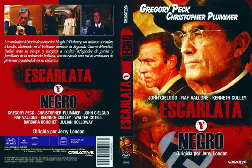 Escarlata Y Negro  - Gregory Peck Dvd