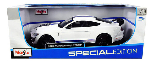 Veiculo Miniatura Mustang Shelby 2020 Gt500 Maisto 31452