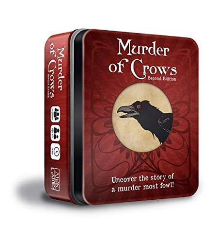 Tarot De Estaño De Atlas Games Atg01342 Murder Of Crows, Seg