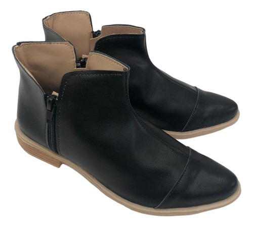 Bota Zapato Botita Mujer Botinetas Punta Fina Chicago Bota