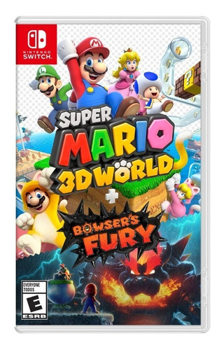 Super Mario 3d World + Bowsers Fury Nsw Fisico - Audiojuegos