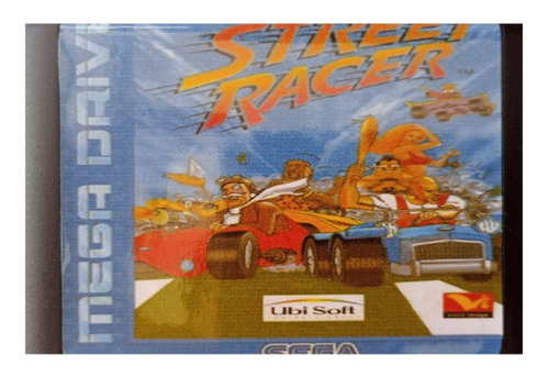 Street Racer Para Sega Genesis Megadrive. Repro.