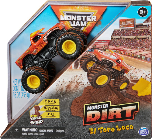 Camión Monster Jam Truck Original + Arena Y Accesorios  -30%