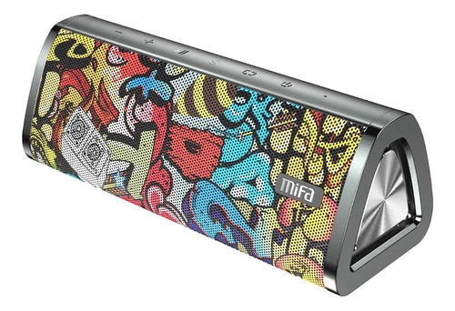 Mifa A10+ Bluetooth 5.0 20w Ipx7 24hr Usb Microsd Graffiti