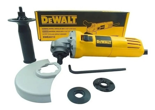 Combo Esmeril Angular 4 1/2 Dwe4020 Dewalt + 5disc + Regalo