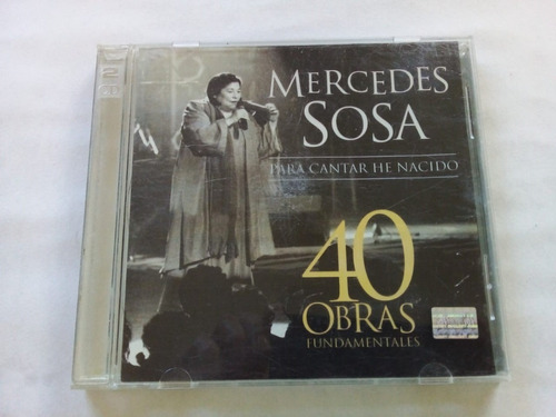 Para Cantar He Nacido - Mercedes Sosa - Columbia 1999 - Cd U