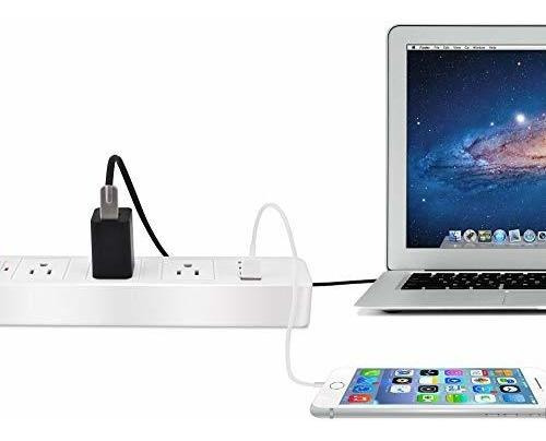 Sobretension 2 Clavija 3 Toma 4 Puerto Usb Cable Extension