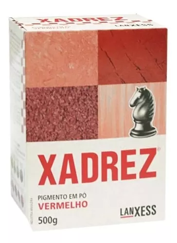 Pigmento em pó Xadrez Marrom Para Tinta 500g - Lanxess