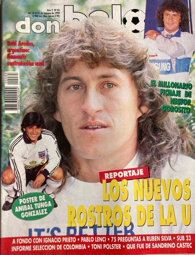 Revista Don Balón Año 2 N°85 Póster Aníbal González (aa388