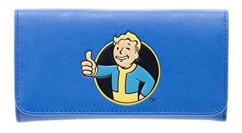 Monedero Fallout 4 De Vault Boy Para Mujer De La Aleta Del E