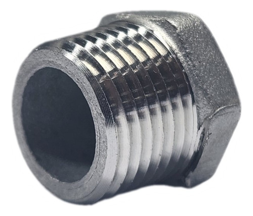 Conexão Tampão Sextavo Aço Inoxidável 316 De 1/8 Bsp