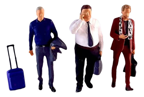 Figuras De Personas A Escala 3x1:64, Adorno En Miniatura,