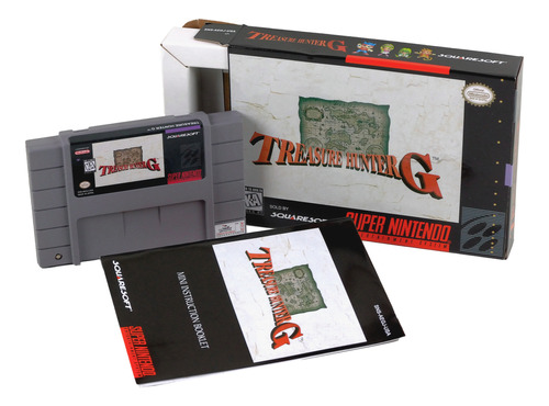 Treasure Hunter G Super Nintendo Snes Completo