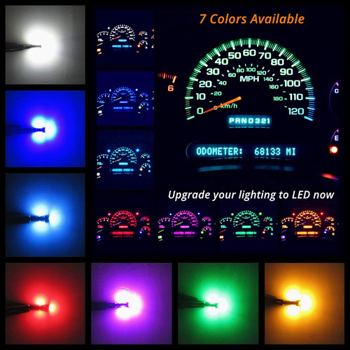 Wljh Kit De Bombillas Led De Iluminación De Panel De Luces D