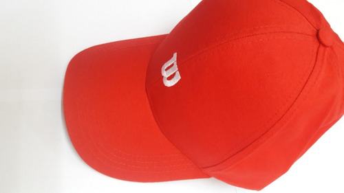 Gorra Deportiva Wilson Rojo Blan Tenis Envíos A Todo El País