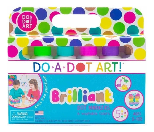 Lápices Do A Dot Brilliant 6 Colores Acuaerables