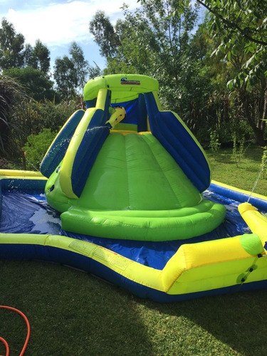 Inflable Tobogan De Verano Con Turbina Y Transf. 110/220 