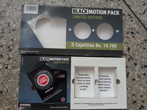 Imagen 3 de 8 de Cigarrera Lucky Strike Motion Pack Nueva