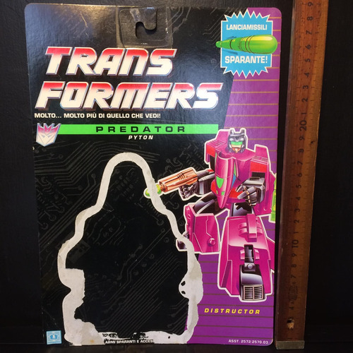 Transformers G1 1991 Solo La Caja De Spinister.