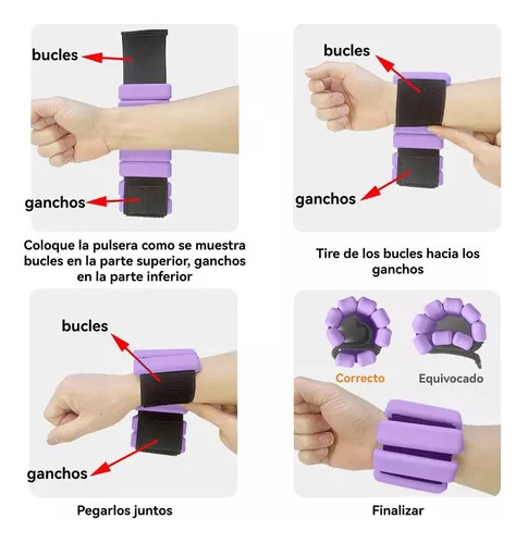 Polainas De 1 Libra, Pesas Para Tobillo Y Muñeca