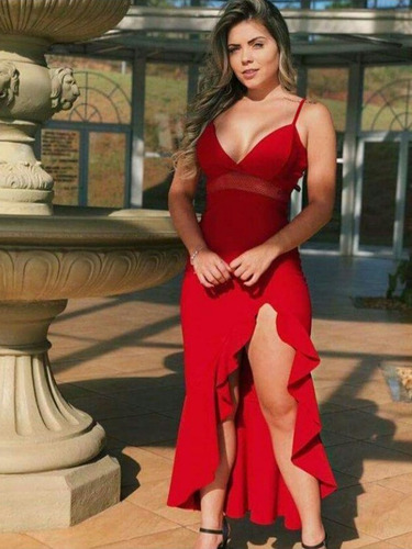 vestido vermelho para final de ano