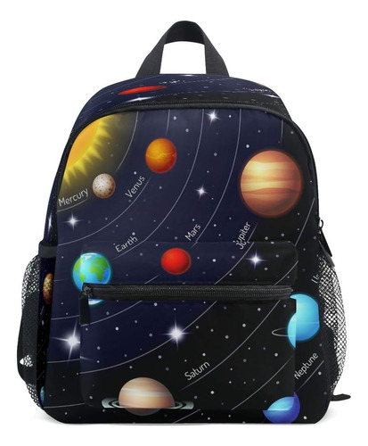 Mochila Auuxva Solar System Planets Para Niños